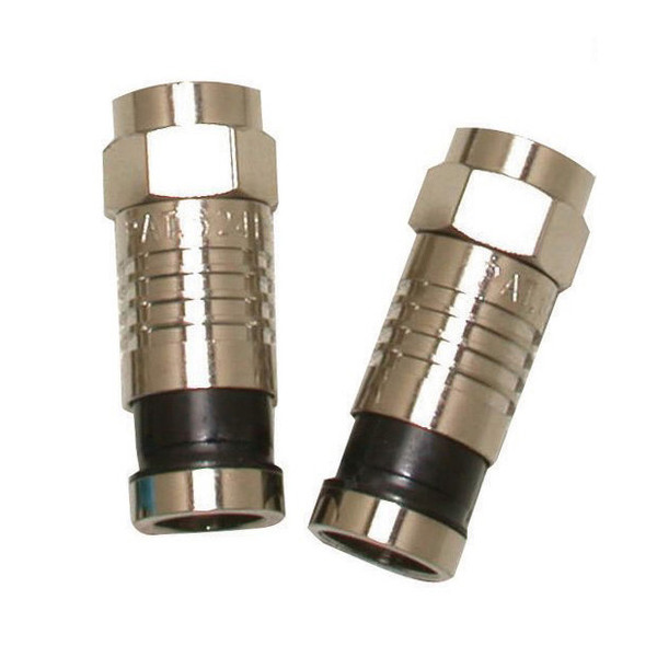 Eclipse 705-003-BK-20 RG59/U F-Connector, 20 Pack