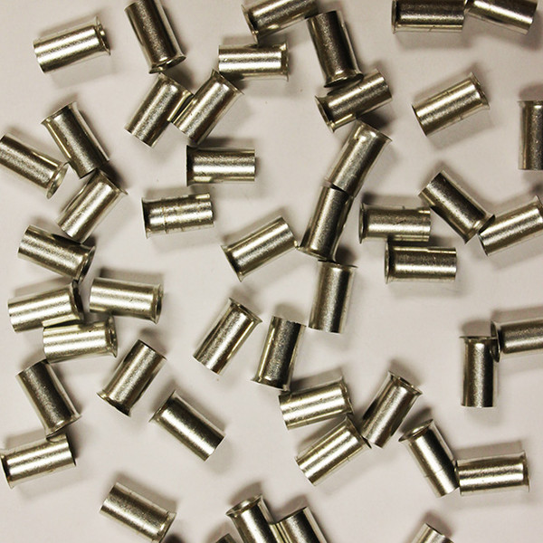Eclipse 701-067 Uninsulated AWG 6 12mm Long Wire Ferrule, 250 Pack