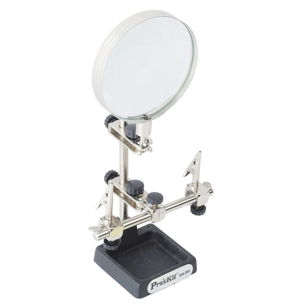 Pro'sKit 902-094 Large Magnifier (3.5") Helping Hands