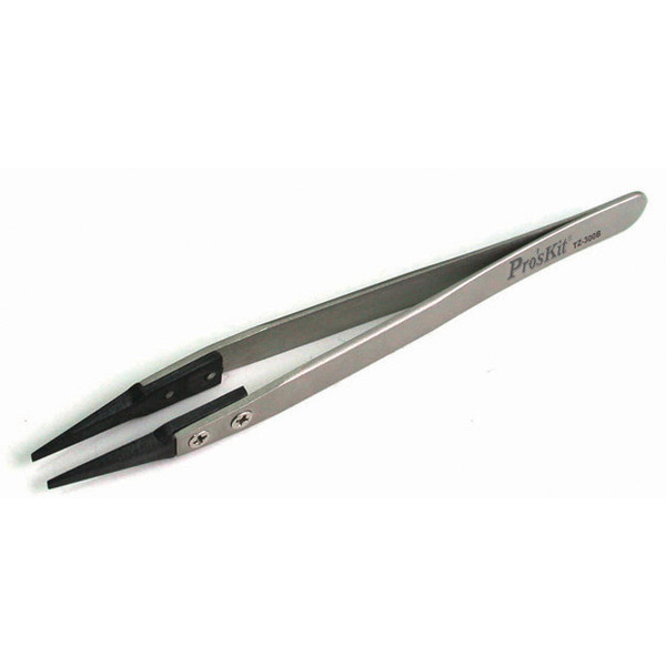 Pro'sKit 900-269 ESD Safe-tipped Tweezers