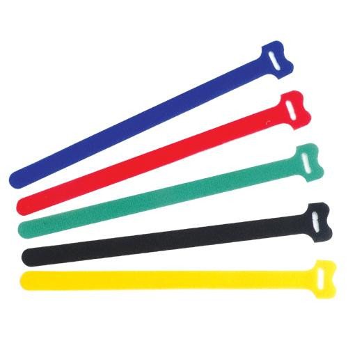 Eclipse 900-098-AST Hook & Loop Cable Tie Assortment, 15 Piece
