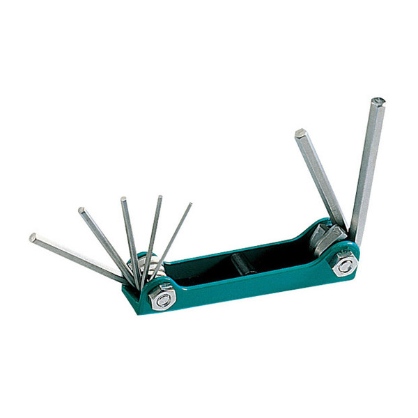 Pro'sKit 800-066 7-Piece Folding Hex Set