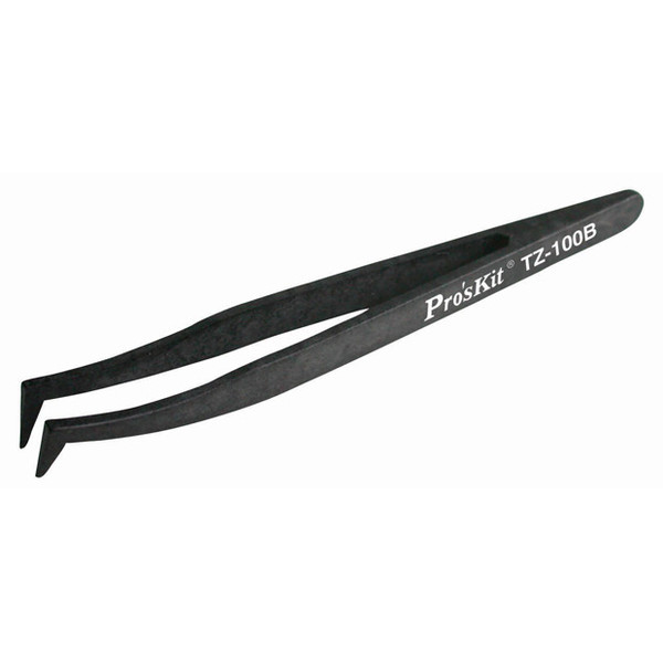 Pro'sKit 900-264 Curved Tip ESD Safe Tweezers