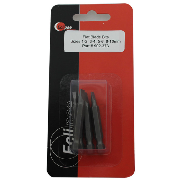 Eclipse 902-373 4-Piece Slotted 1-15/16" Power Bit Set