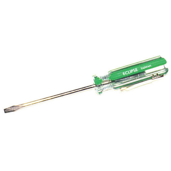 Pro'sKit 800-041 1/8" Straight Pocket Clip Screwdriver