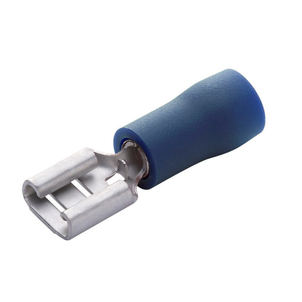 Eclipse 902-423-10 AWG 16-14 Blue Vinyl Insulated Female Disconnects, 10 Pack
