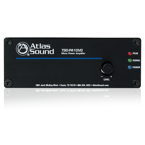 Atlas TSD-PA10VG 10W Mono 4/25V/70.7V/100V Power Amplifier