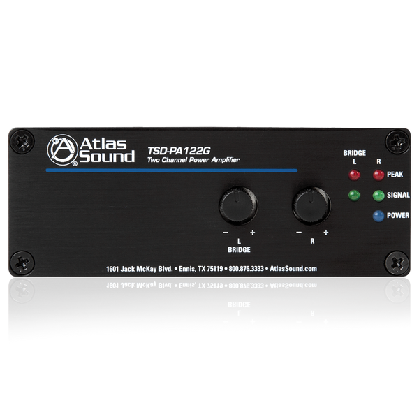 Atlas TSD-PA122G 12W x 2 @ 4 2-Channel Power Amplifier