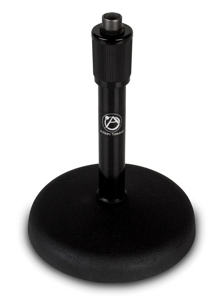 Atlas DS7E Adjustable Height 8-13" Ebony Desktop Mic Stand