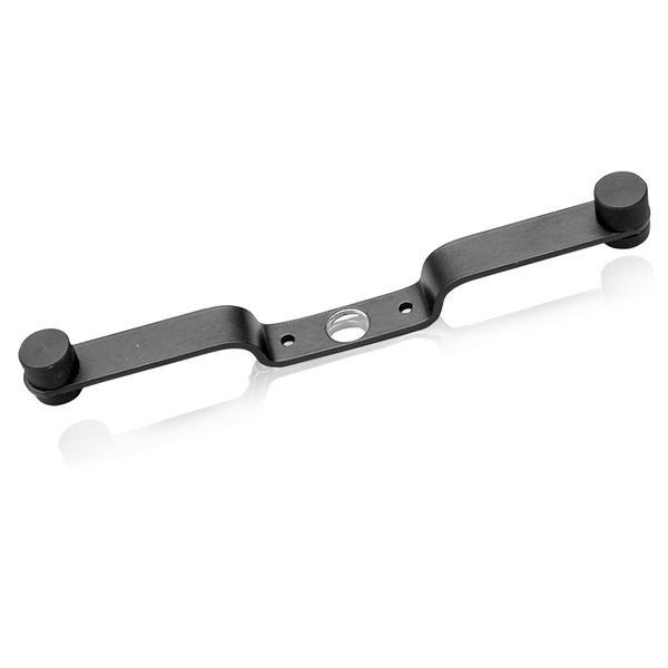 Atlas TM-1E Clip Mounting Twin Ebony Microphone Mount