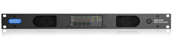 Atlas DPA1202 1200-Watt Networkable Multi-Channel Power Amplifier