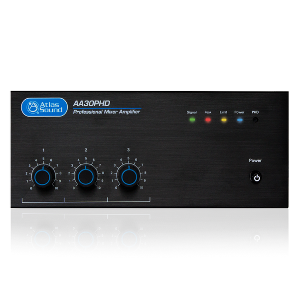 Atlas AA30PHD 3-Input, 30-Watt Mixer Amplifier