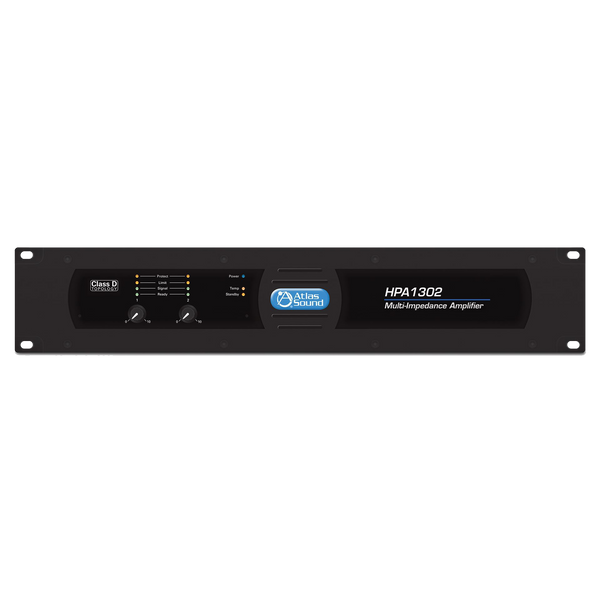 Atlas HPA1302 Dual-Channel, 1300-Watt Commercial Amplifier