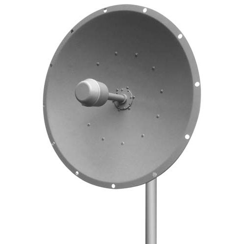 L-Com HG2422DPD 2.4 GHz 22 dBi Dual Polarity/X-Polarity MIMO Dish Antenna