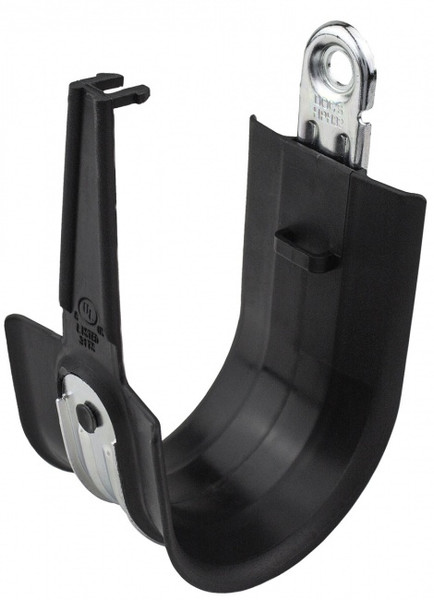 Platinum Tools HPH64-25BK 4" Snap-Lock Standard HPH Black J-Hooks, 25 Pack