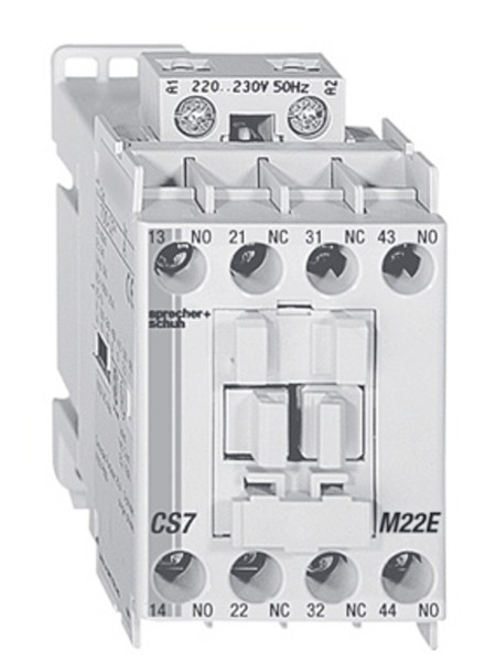 Sprecher & Schuh CS7E-M31E-12E 4 Pole Industrial Relay
