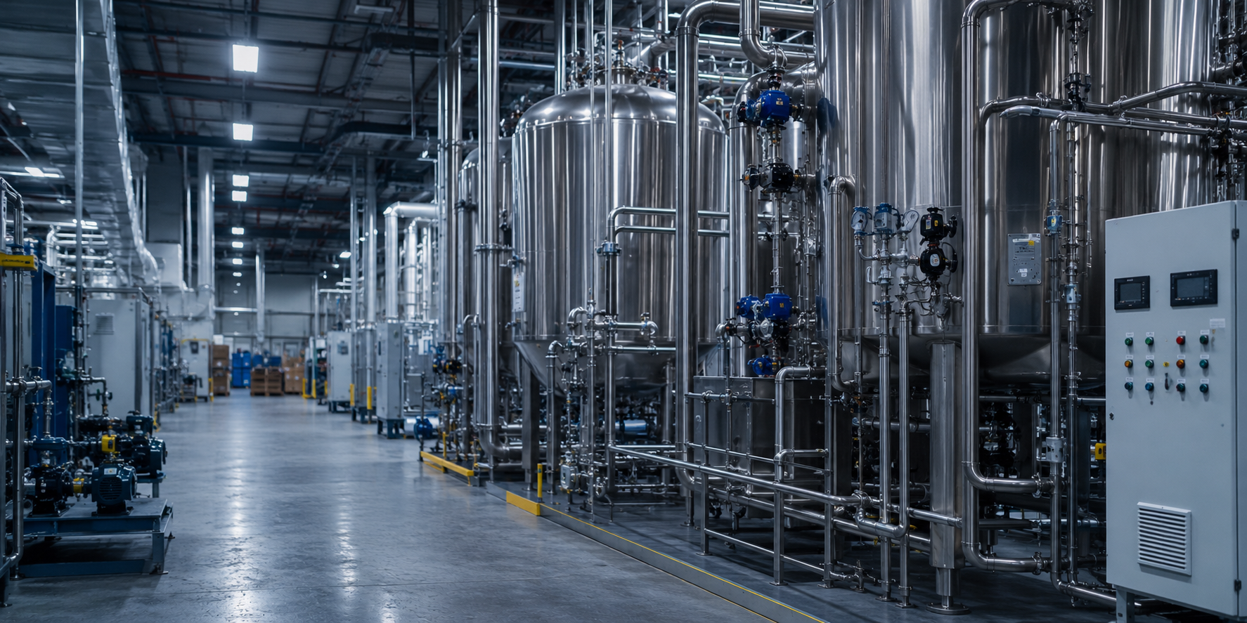 Industrial manufacturing and processing facility