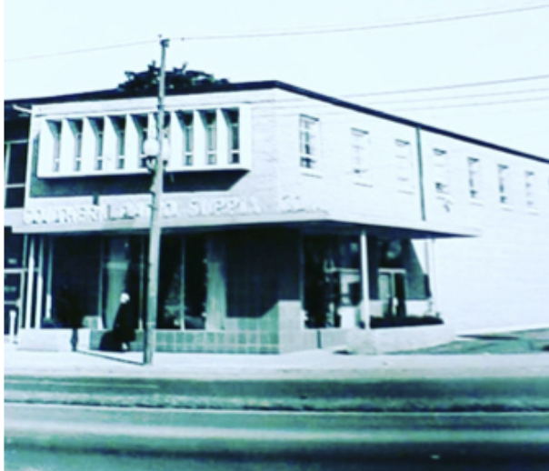 Historic Southern Electronics building in New Orleans