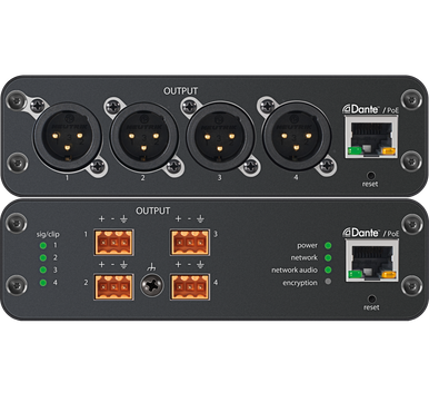 Shure ANI4OUT-BLOCK Audio Network Interface | Southern Electronics