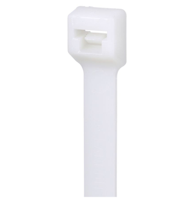 Panduit BT1.5I-M0 Kabelbinder (1000 Stück) - Wetterfestes Nylon, 15,4 Cm, Schwarz, Metallhaken, UV-beständig