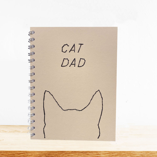 Cat Dad Notebook
