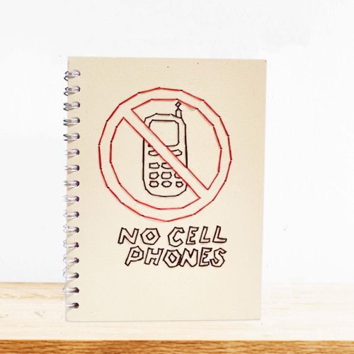 No Cell Phones Notebook