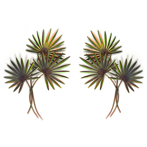 Fan Palm Tree Pair MM037LR