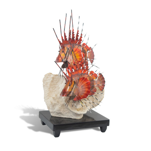 Lion Fish Table Sculpture