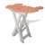 Crab Table Folding Coral B139C