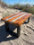 Coffee Table Wood and Shell in Resin CTF-01-NS