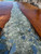 Coffee Table Teak with Crushed Glass  in Resin CTF-01-BG 