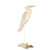 Heron Large On Base - Soft Nat C144