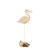Shorebird Tall on Base - Soft Nat C145