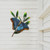 Butterfly on a Branch Indoor/Outdoor Metal Wall Art MM043