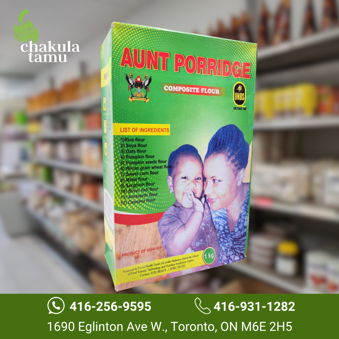 Aunt Porridge Composite Flour 1kg Chakula Tamu