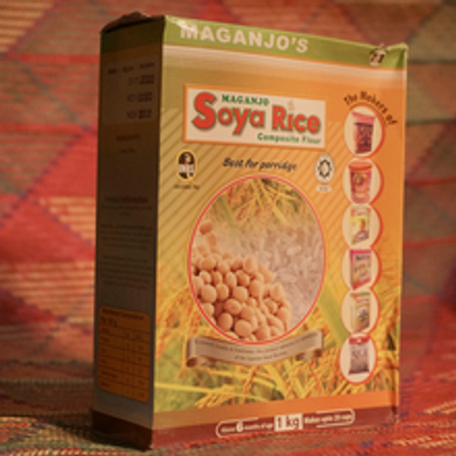 A nutritious combination of soya and rice, blended into fine flour perfect for making porridge or as a main meal.