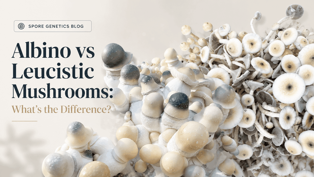 Albino vs Leucistic Mushrooms: What's the Difference?