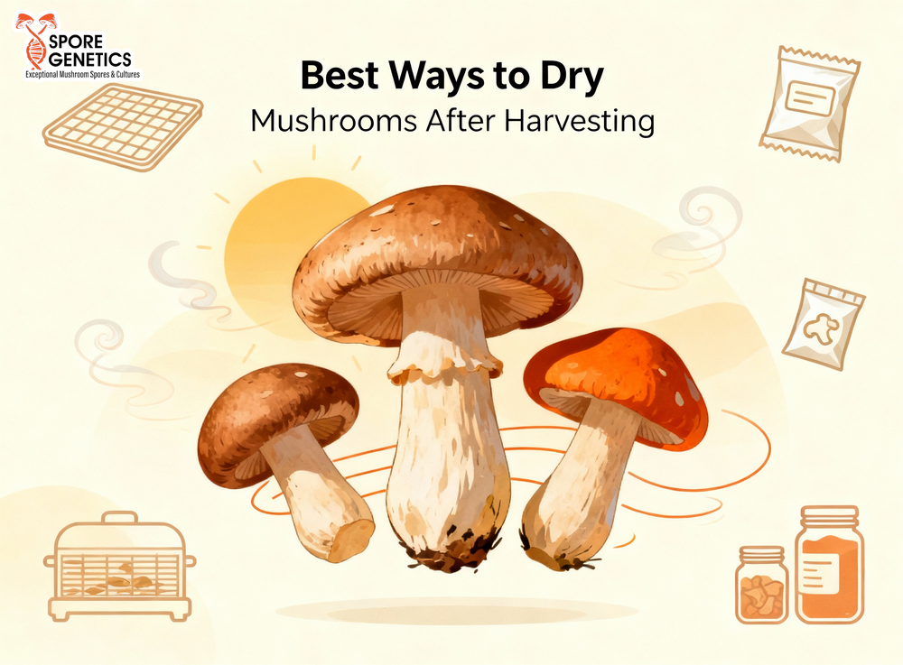 Best Ways To Dry Mushrooms After Harvesting