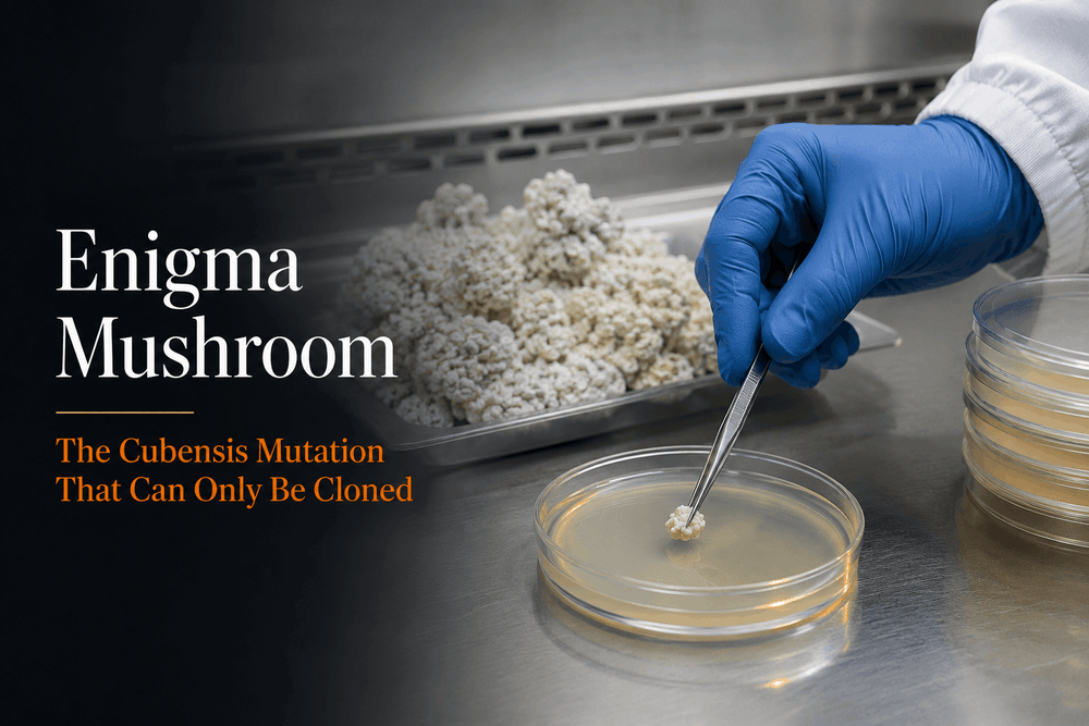 Enigma Mushroom: The Cubensis Mutation That Can Only Be Cloned