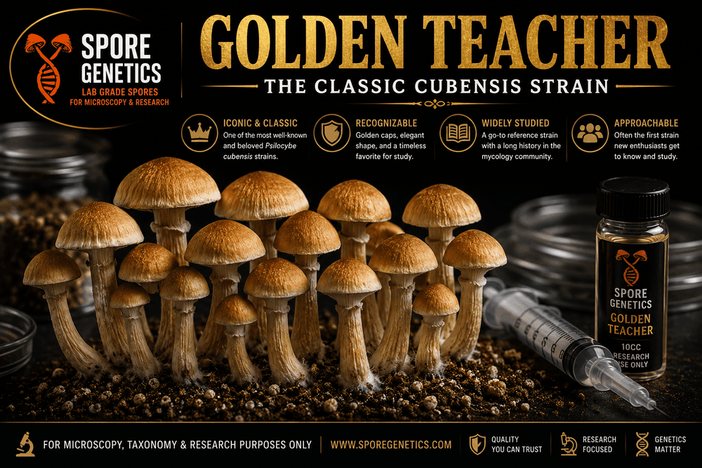 Golden Teacher Mushrooms: The Classic Cubensis Strain
