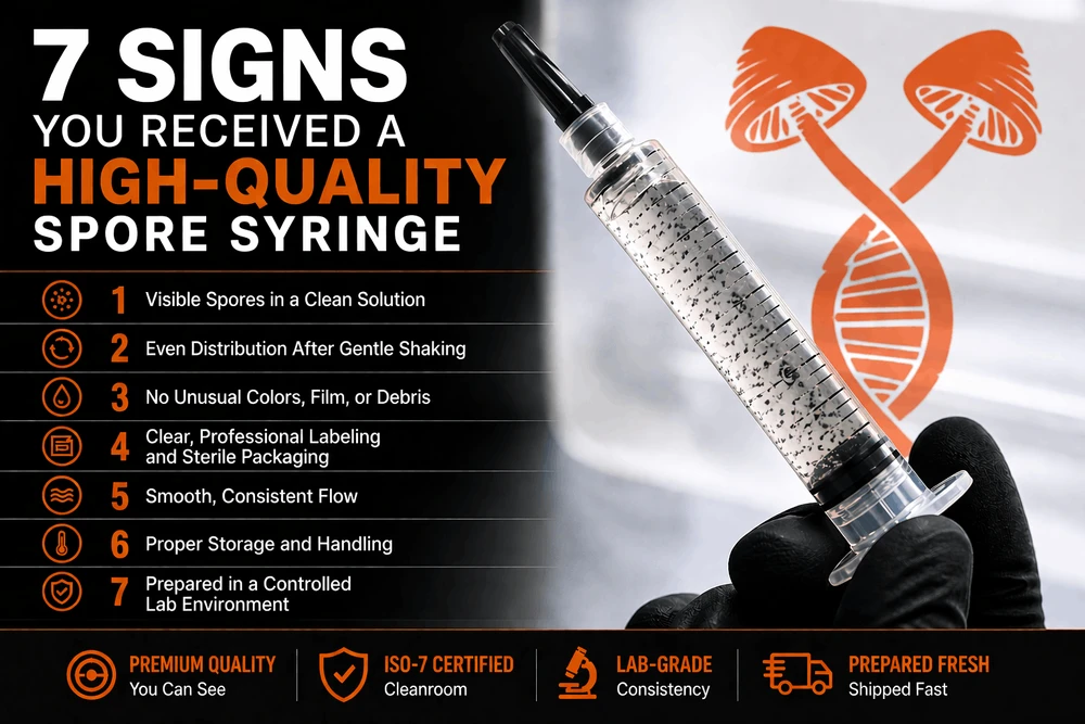 7 Signs You Received a High-Quality Spore Syringe