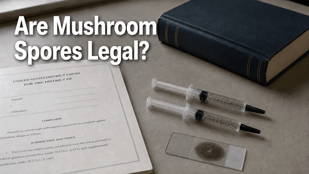 Are Magic Mushroom Spores Legal? U.S. Federal and State Laws Explained