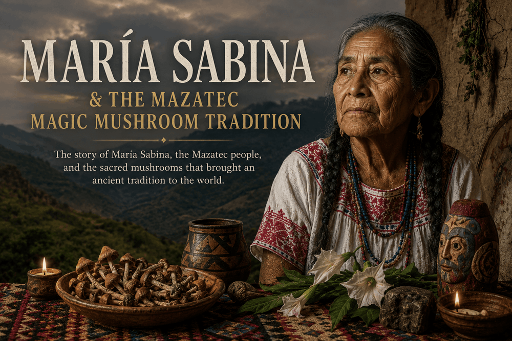 María Sabina & the Mazatec Magic Mushroom Tradition
