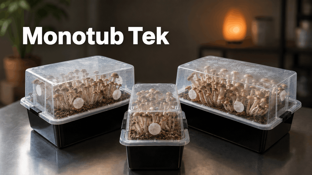Monotub Tek: How to Grow Mushrooms in a Monotub