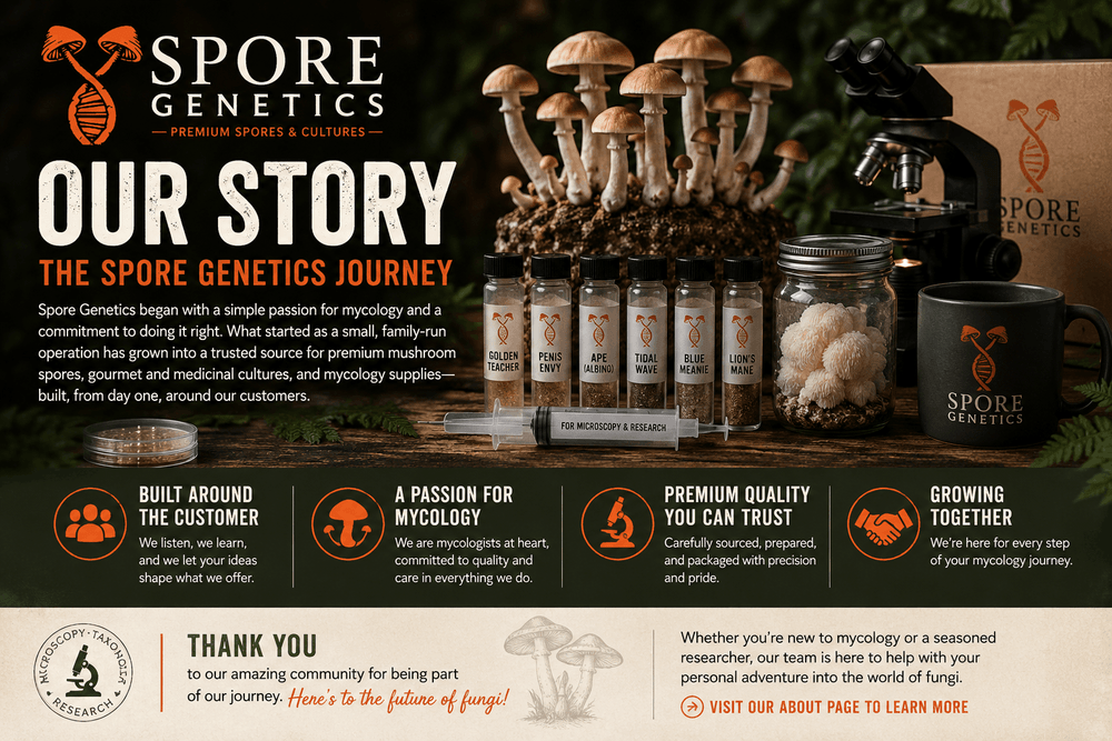 Our Story: The Spore Genetics Journey