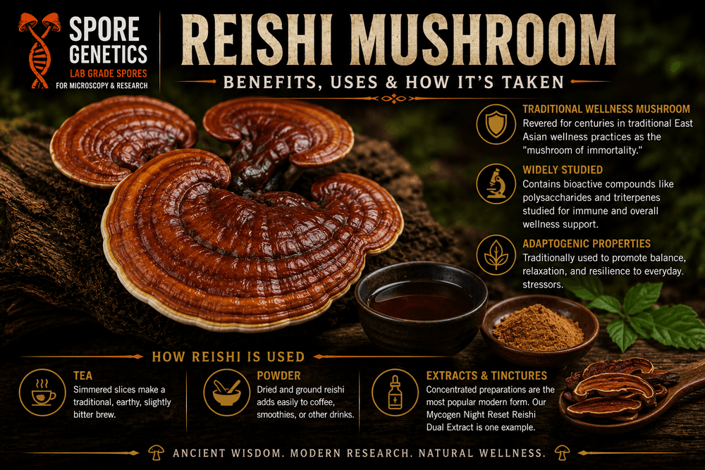 Reishi Mushroom: Benefits, Uses & How It's Taken