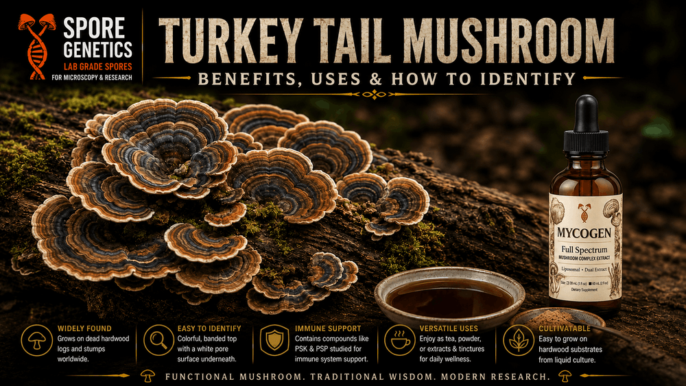 Turkey Tail Mushroom: Benefits, Uses & How to Identify