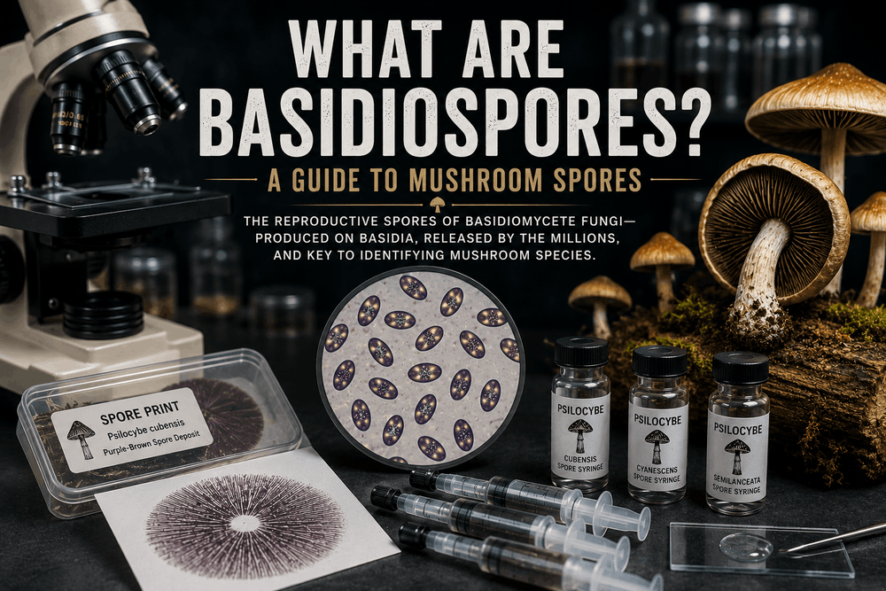 What Are Basidiospores? A Guide to Mushroom Spores
