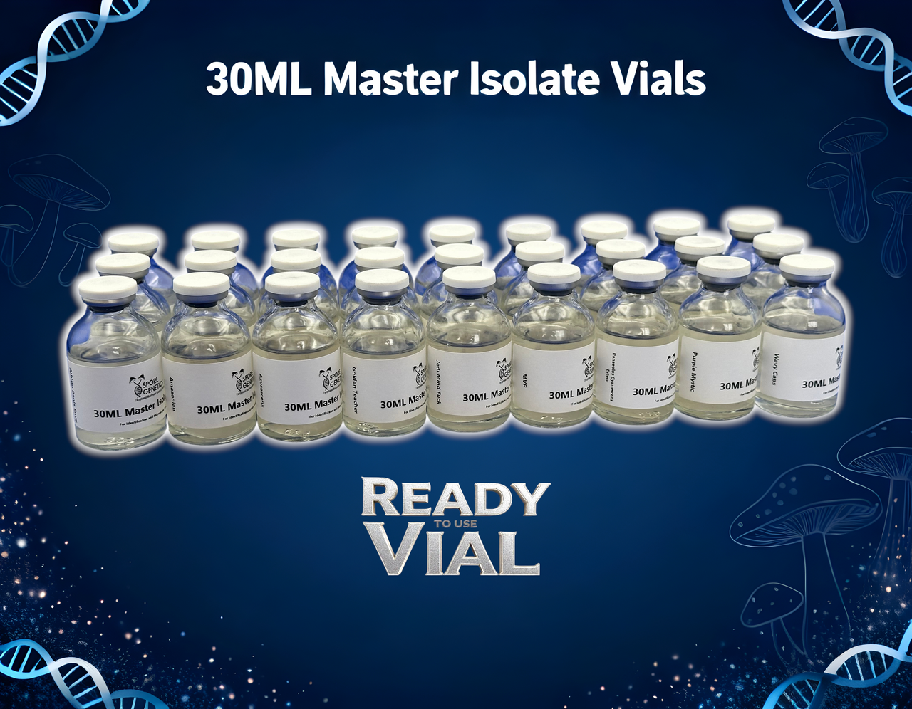 30ML Master Isolate Vials