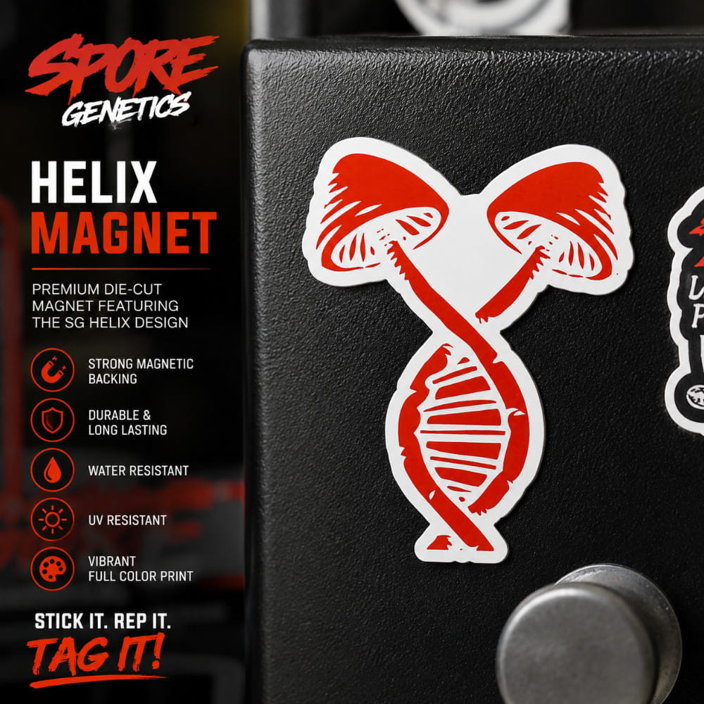 Spore Genetics Helix Magnet | Spore Genetics
